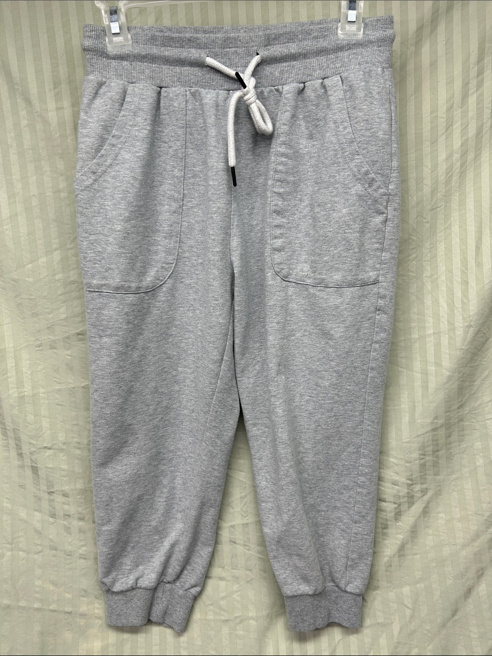 Gray Fleece Jogger Pants - Casual Comfort